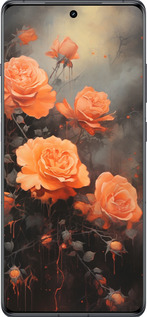 TPU чехол Оранжевые розы для OnePlus 12R - 5944b-3658 изображение 