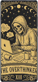 TPU чехол The Overthinker для OnePlus 12R - 6774b-3658 изображение 