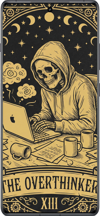 TPU чехол The Overthinker для OnePlus 12R - 6774b-3658 изображение 