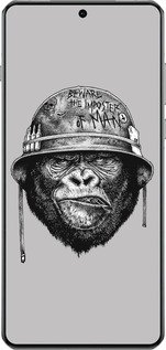TPU чехол military monkey для OnePlus 13 5G - 4177b-3875 изображение 