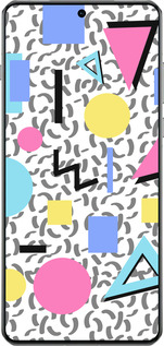 TPU чехол Color shapes для OnePlus 13 5G - 4893b-3875 изображение 