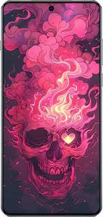 TPU чехол Череп арт для OnePlus 13 5G - 6385b-3875 изображение 