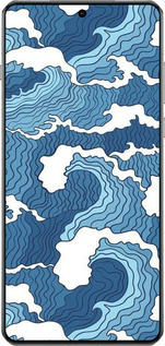 TPU чехол Абстрактный рисунок морских волн для OnePlus 13 5G - 6538b-3875 изображение 
