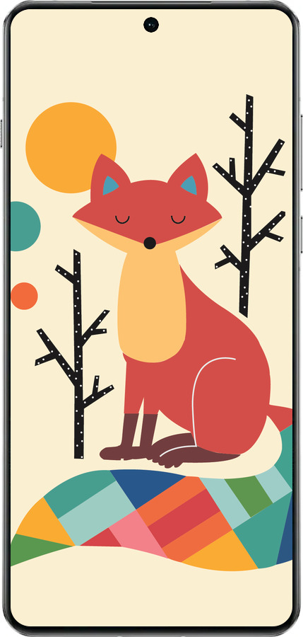 TPU чехол Rainbow fox для OnePlus 13 5G - 4010b-3875 изображение 