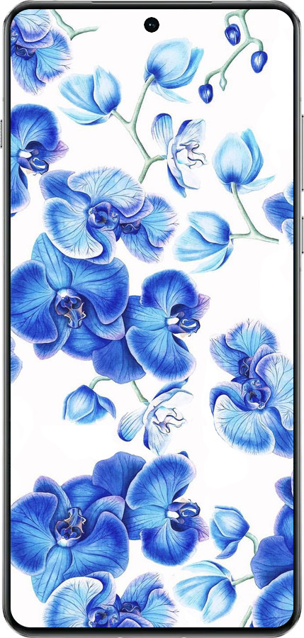 TPU чехол Голубые орхидеи для OnePlus 13 5G - 4406b-3875 изображение 