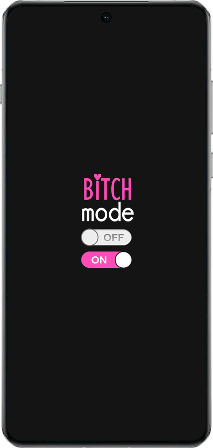 TPU чехол Bitch mode для OnePlus 13 5G - 4548b-3875 изображение 