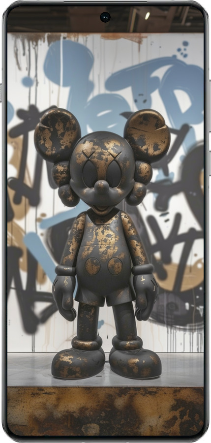 TPU чехол Bronze kaws v2 для OnePlus 13 5G - 6098b-3875 изображение 
