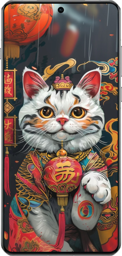 TPU чехол China Cat v2 для OnePlus 13 5G - 6135b-3875 изображение 