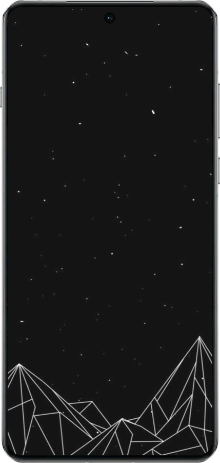 TPU чехол Черно белые абстрактные горы для OnePlus 13 5G - 6437b-3875 изображение 