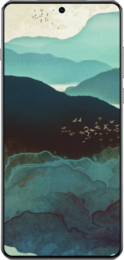 TPU чехол С изображением гор Индиго для OnePlus 13 5G - 6484b-3875 изображение 