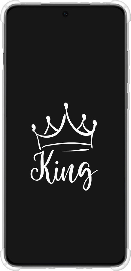 Силіконовий протиударний с посиленими кутами чехол Queen & King для нього для OnePlus 13 5G - 5521sp-3875 изображение 