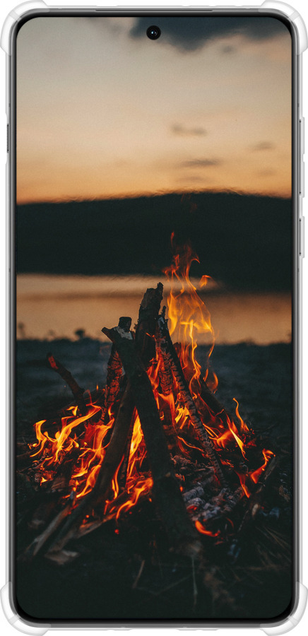 Силикон с усиленными углами чехол Огонь для OnePlus 13 5G - 6021sp-3875 изображение 