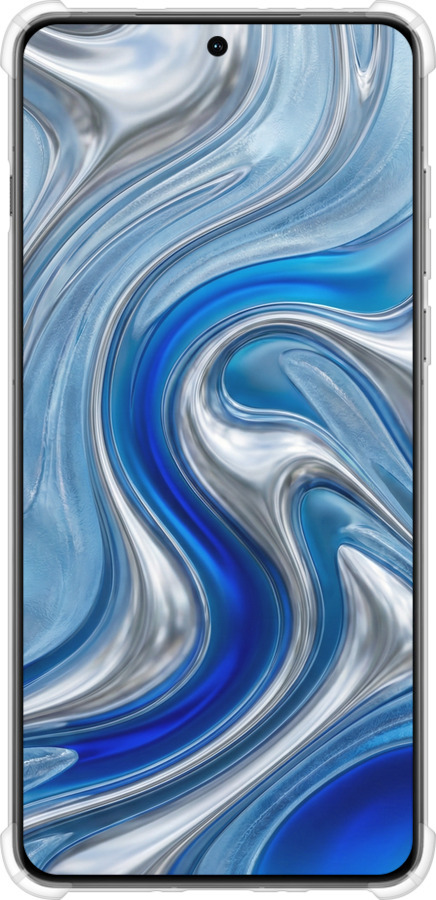 Силикон с усиленными углами чехол Liquid Chrome для OnePlus 13 5G - 6781sp-3875 изображение 