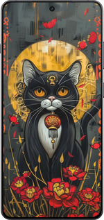TPU чехол China Cat для OnePlus Ace 5 Pro - 6134b-3934 изображение 