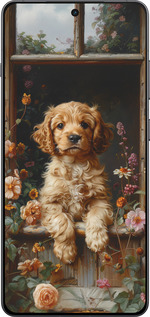 TPU чехол Цуценя cocker spaniel для OnePlus 13R 5G - 6136b-3922 изображение 