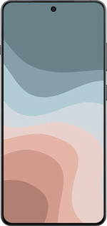 TPU чехол З синіми та рожевими хвилями в стилі ретро для OnePlus 13R 5G - 6532b-3922 изображение 