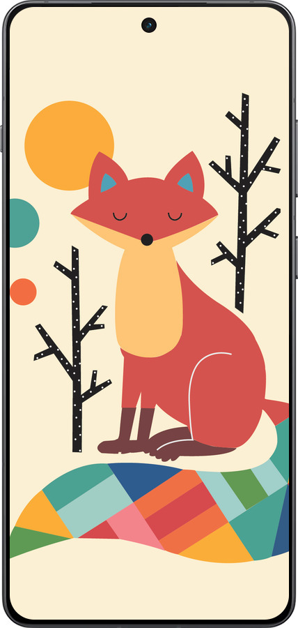 TPU чехол Rainbow fox для OnePlus Ace 5 - 4010b-4087 изображение 