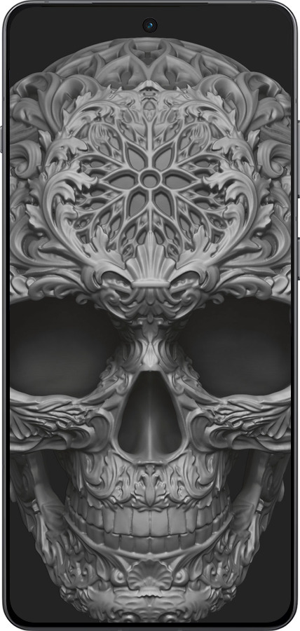 TPU чехол skull-ornament для OnePlus 13R 5G - 4101b-3922 изображение 