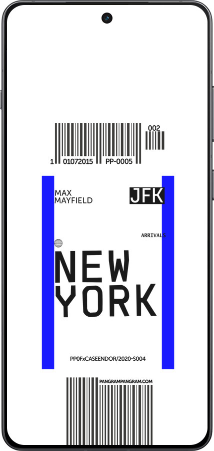 TPU чехол New York для OnePlus Ace 5 Pro - 4861b-3934 изображение 