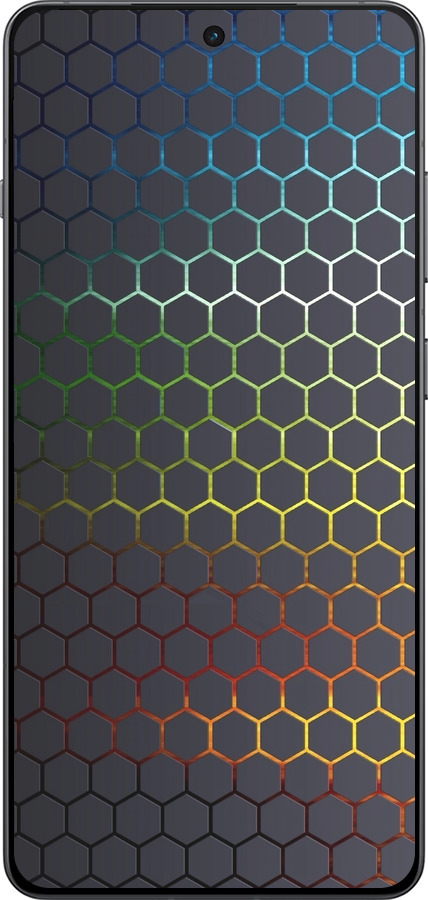 TPU чехол Переливающиеся соты для OnePlus 13R 5G - 498b-3922 изображение 
