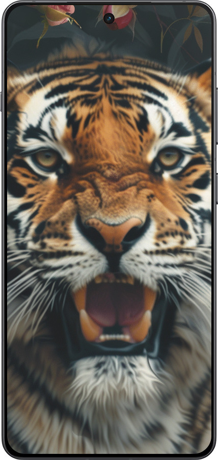TPU чехол Тигровое величие для OnePlus Ace 5 - 6080b-4087 изображение 