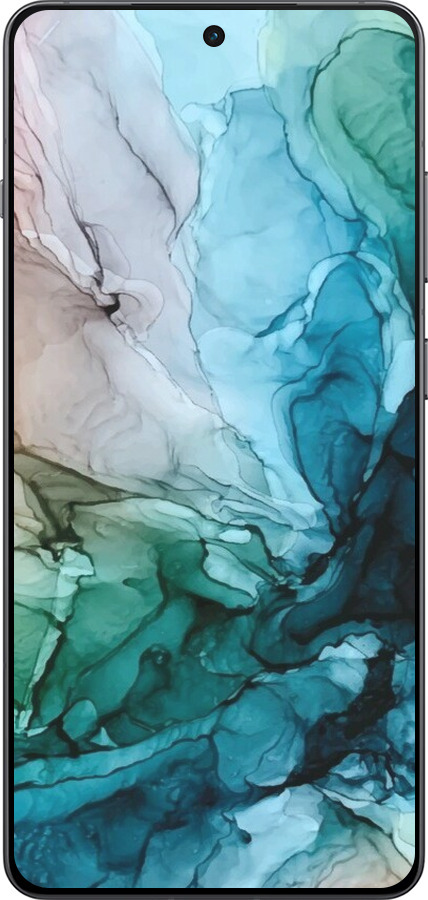 TPU чехол С красочной абстрактной картиной Соленые берега для OnePlus Ace 5 Pro - 6405b-3934 изображение 