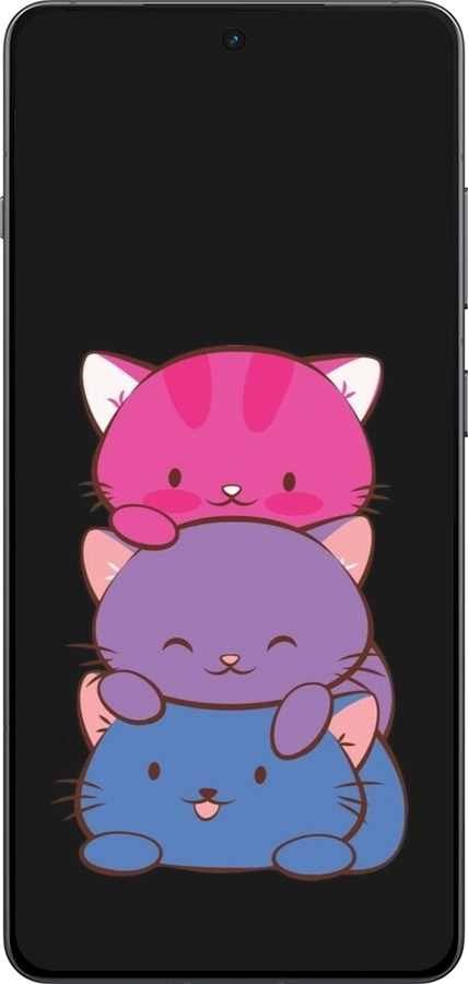 TPU чехол Милые кошки для OnePlus 13R 5G - 6518b-3922 изображение 