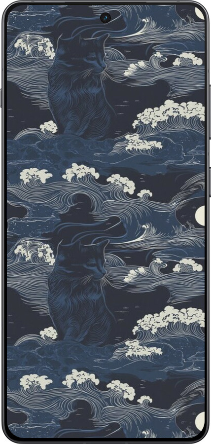 TPU чехол Морская тематика в стиле арт-деко для OnePlus 13R 5G - 6520b-3922 изображение 