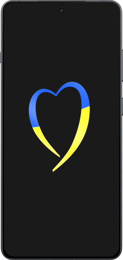 TPU чехол Жовто-блакитне серце для OnePlus 13R 5G - 885b-3922 изображение 