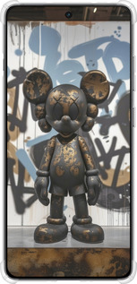 Силикон с усиленными углами чехол Bronze kaws v2 для OnePlus Ace 5 - 6098sp-4087 изображение 