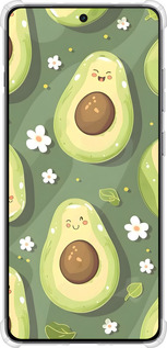 Силикон с усиленными углами чехол Авокадо для OnePlus Ace 5 - 6380sp-4087 изображение 