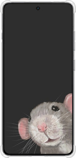 Силикон с усиленными углами чехол The Peeking Rat для OnePlus Ace 5 - 6442sp-4087 изображение 