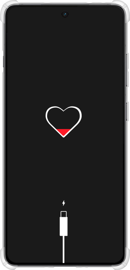 Силикон с усиленными углами чехол Подзарядка сердца для OnePlus Ace 5 - 4274sp-4087 изображение 