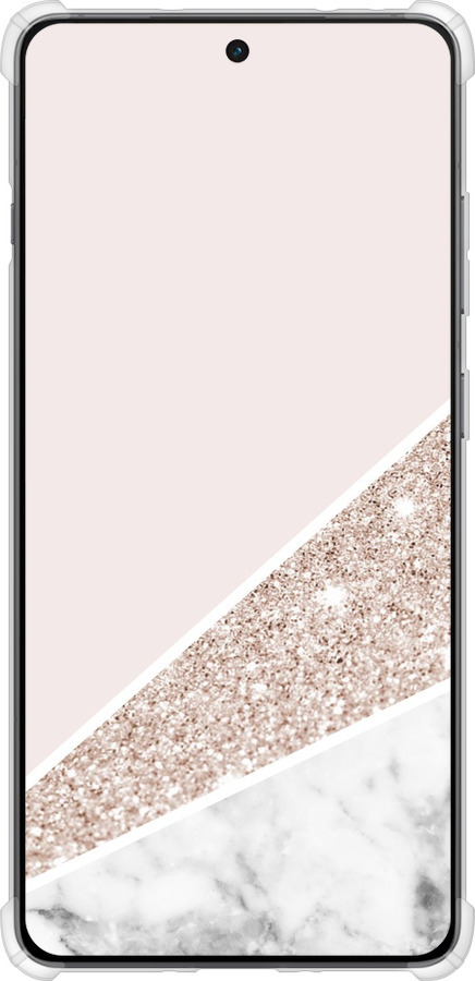 Силикон с усиленными углами чехол Пастельный мрамор для OnePlus Ace 5 - 4342sp-4087 изображение 