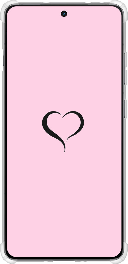 Силикон с усиленными углами чехол Сердце 1 для OnePlus Ace 5 - 4730sp-4087 изображение 