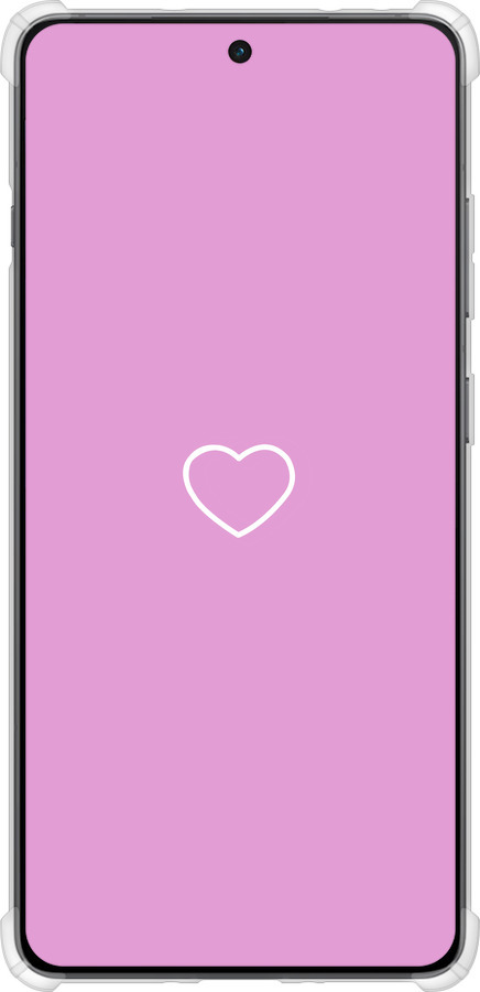 Силикон с усиленными углами чехол Сердце 2 для OnePlus Ace 5 - 4863sp-4087 изображение 