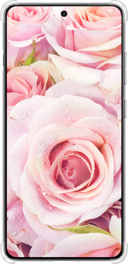 Силикон с усиленными углами чехол Розы для OnePlus Ace 5 - 525sp-4087 изображение 