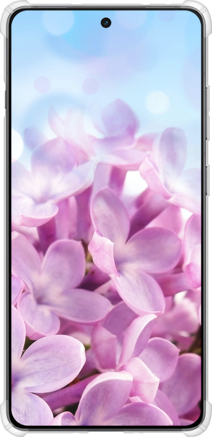 Силикон с усиленными углами чехол Сирень для OnePlus Ace 5 - 527sp-4087 изображение 