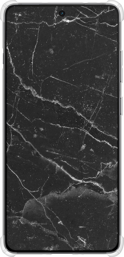 Силикон с усиленными углами чехол Черный мрамор v2 для OnePlus Ace 5 - 5568sp-4087 изображение 
