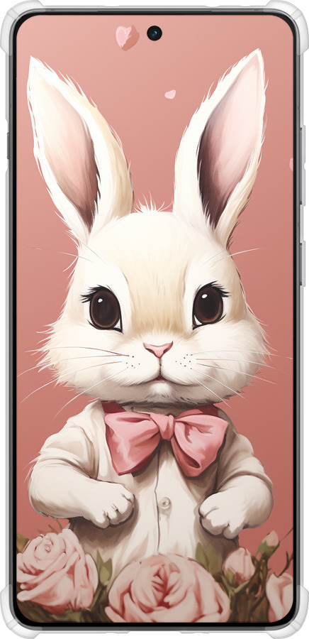 Силикон с усиленными углами чехол Зайчик для OnePlus Ace 5 - 5669sp-4087 изображение 