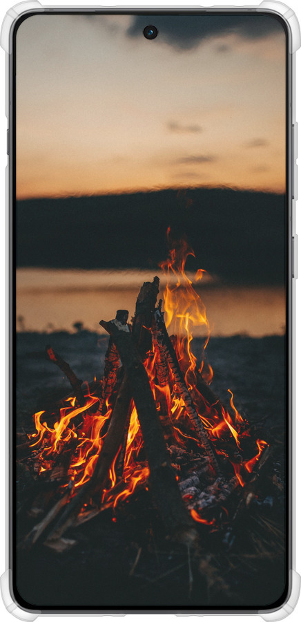 Силикон с усиленными углами чехол Огонь для OnePlus Ace 5 - 6021sp-4087 изображение 
