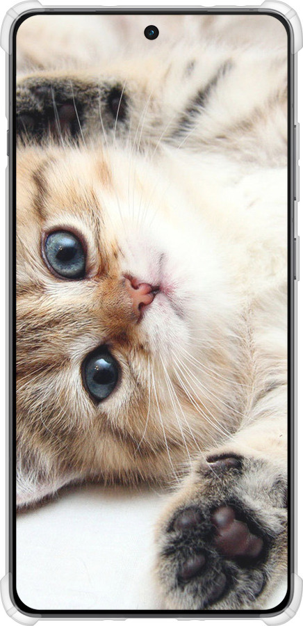 Силикон с усиленными углами чехол Котик для OnePlus Ace 5 - 6024sp-4087 изображение 