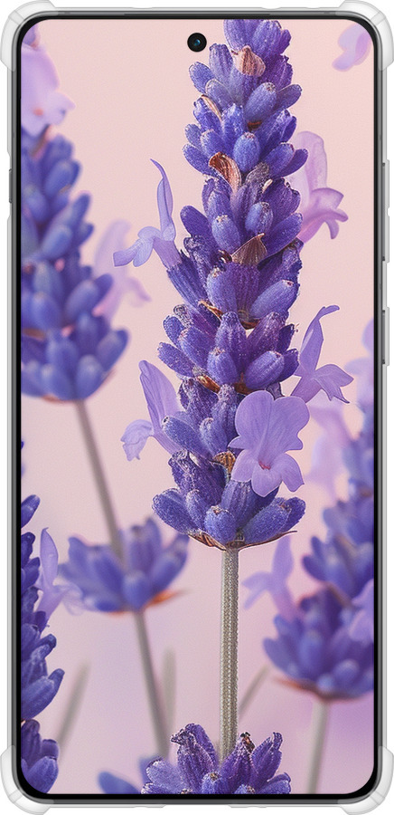 Силикон с усиленными углами чехол Лаванда для OnePlus Ace 5 - 6037sp-4087 изображение 