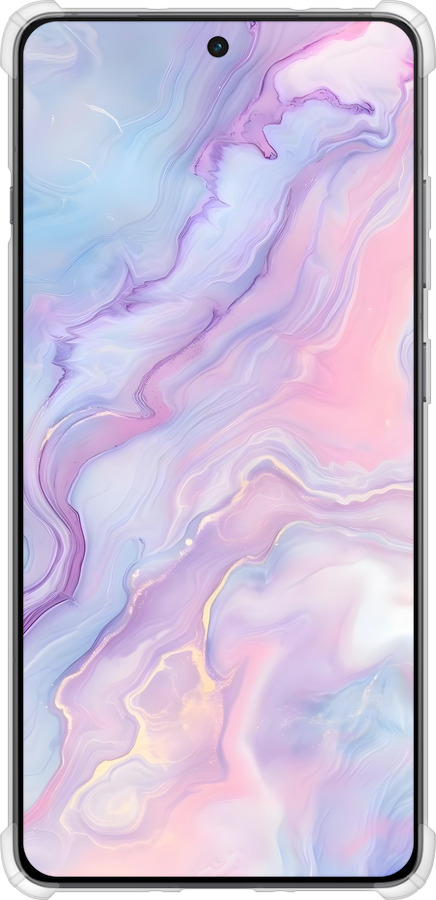 Силикон с усиленными углами чехол Нежный мрамор для OnePlus Ace 5 - 6310sp-4087 изображение 