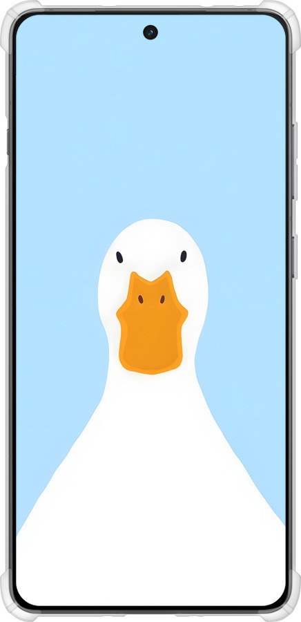 Силикон с усиленными углами чехол Гусь для OnePlus Ace 5 - 6350sp-4087 изображение 