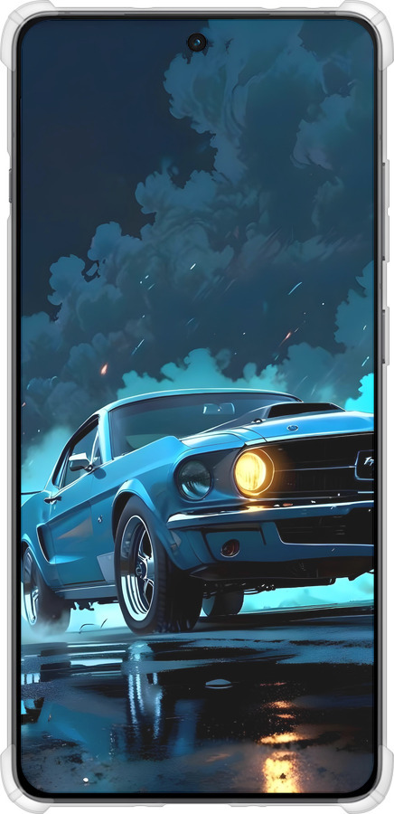 Силикон с усиленными углами чехол Форд мустанг для OnePlus Ace 5 - 6374sp-4087 изображение 