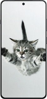 Силиконовый чехол Летящий котёнок для OnePlus 13R 5G - 2322u-3922 изображение 