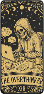 Силіконовий чехол The Overthinker для OnePlus Ace 5 Pro - 6774u-3934 изображение 