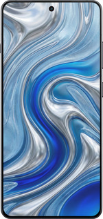 Силиконовый чехол Liquid Chrome для OnePlus Ace 5 Pro - 6781u-3934 изображение 