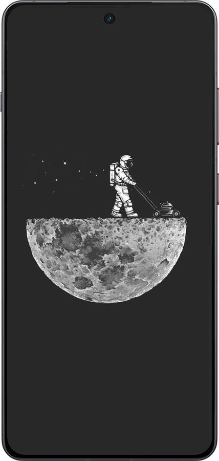 Силиконовый чехол Moon in dark для OnePlus Ace 5 - 4176u-4087 изображение 